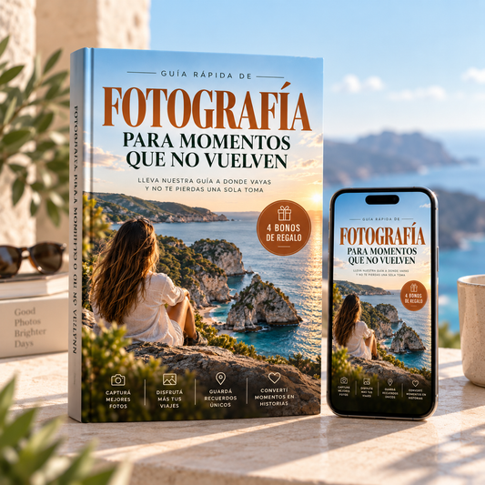 Guía rápida de Fotografía + 4 bonos